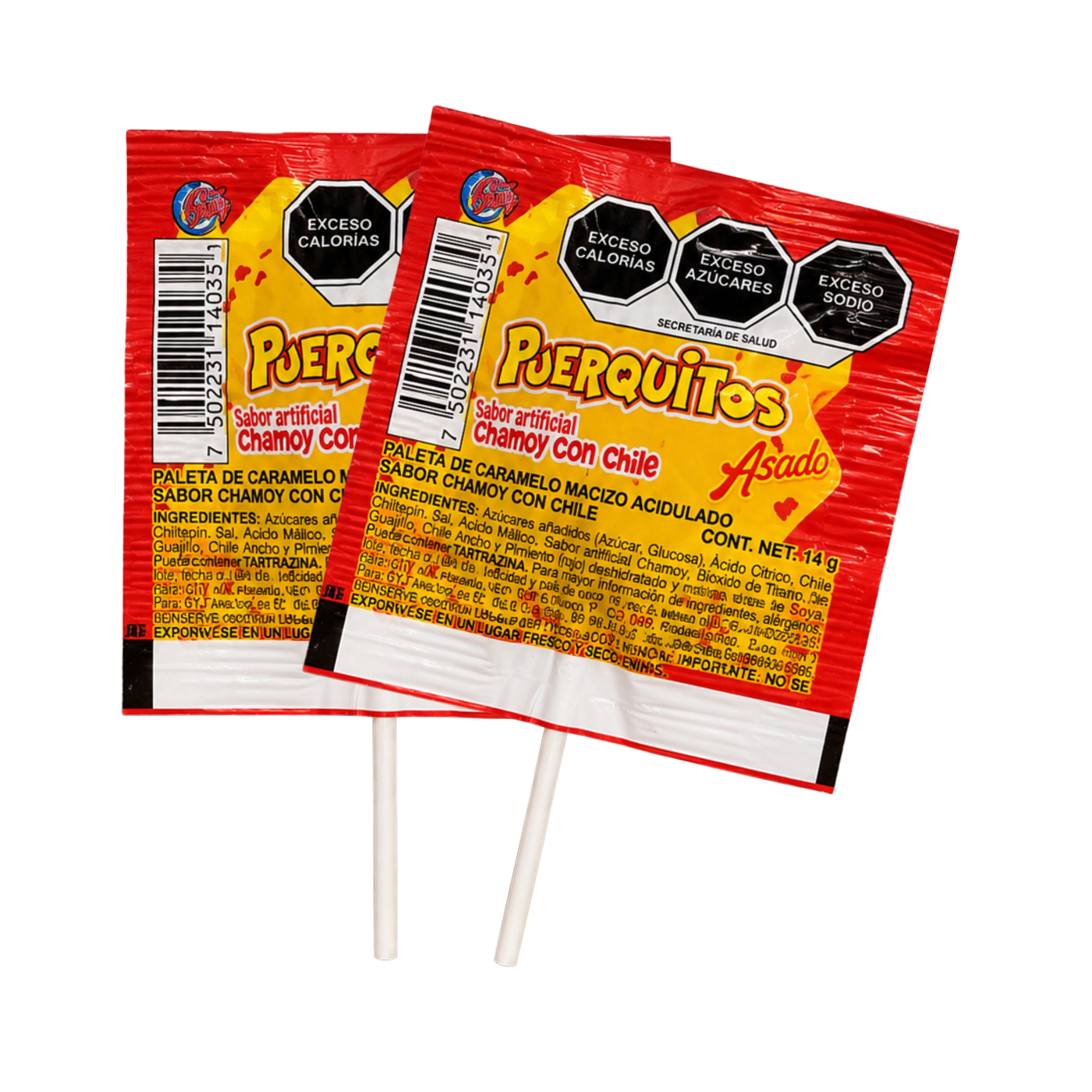 Paleta Puerquitos Asado 14g