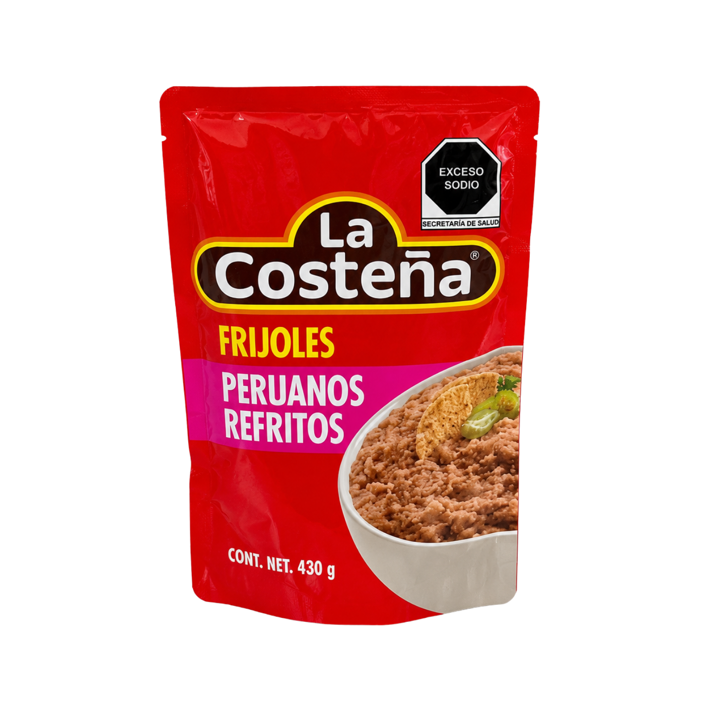 Frijoles Peruanos Refritos La Costeña 430g