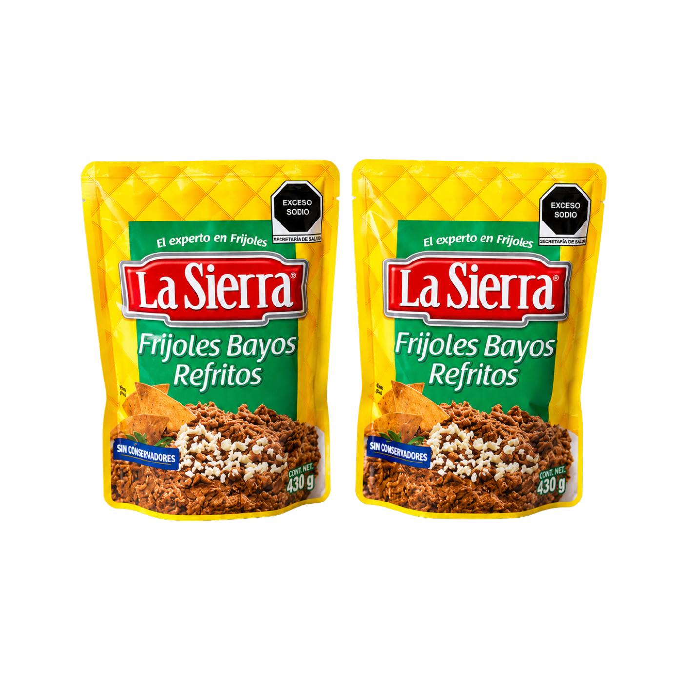 La Sierra Frijoles Bayos Refritos 430g