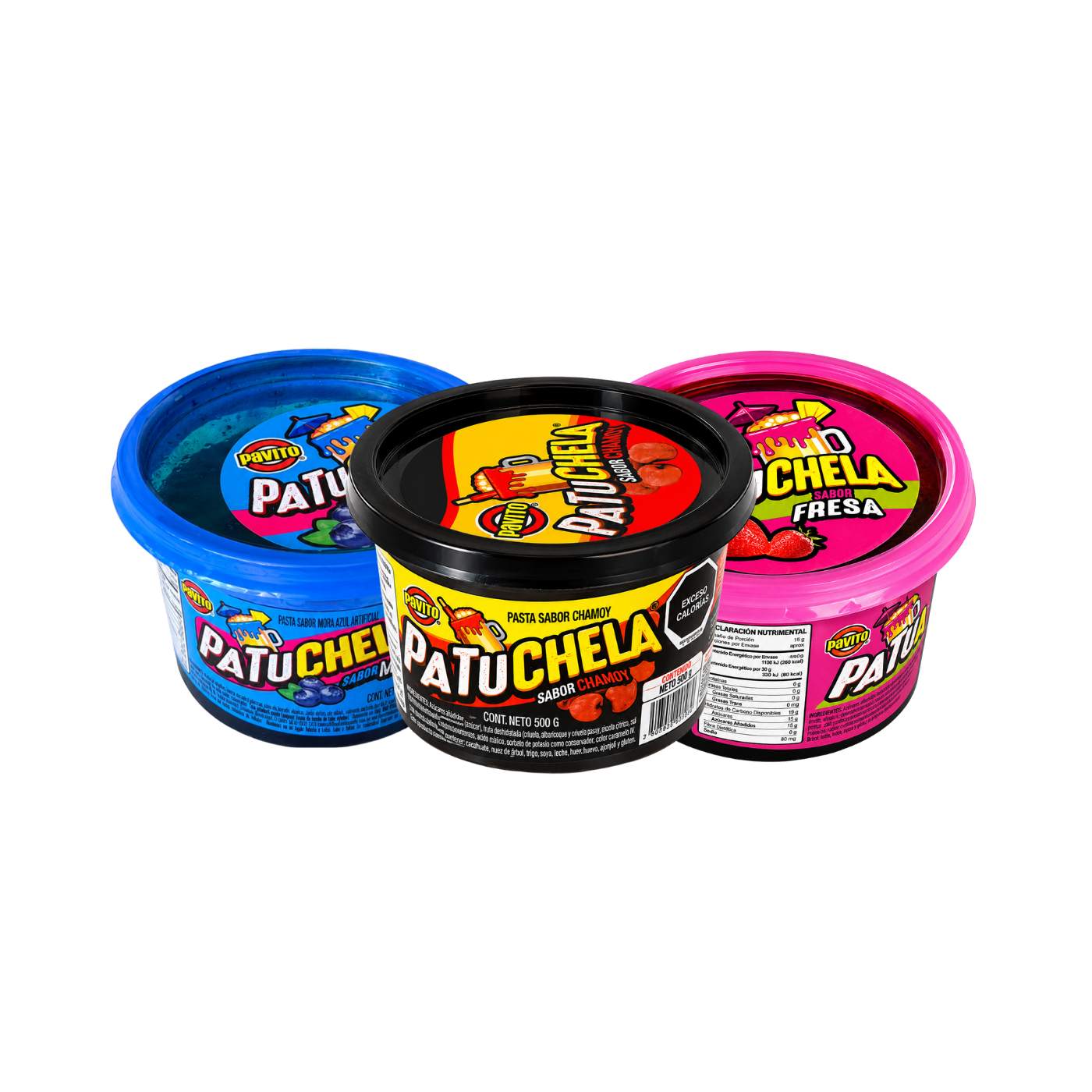 Patuchela Sabor Mora Azul 500g