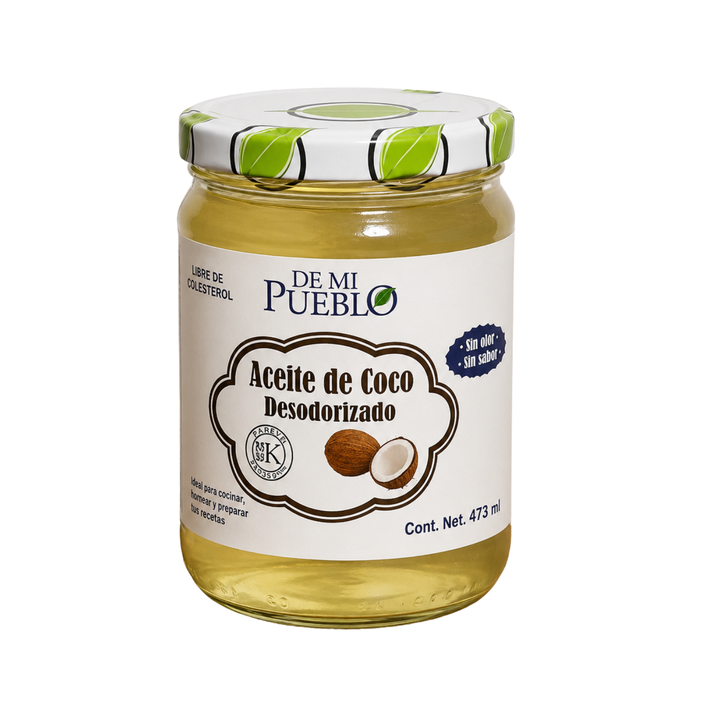 Aceite de Coco Desodorizado 473ml
