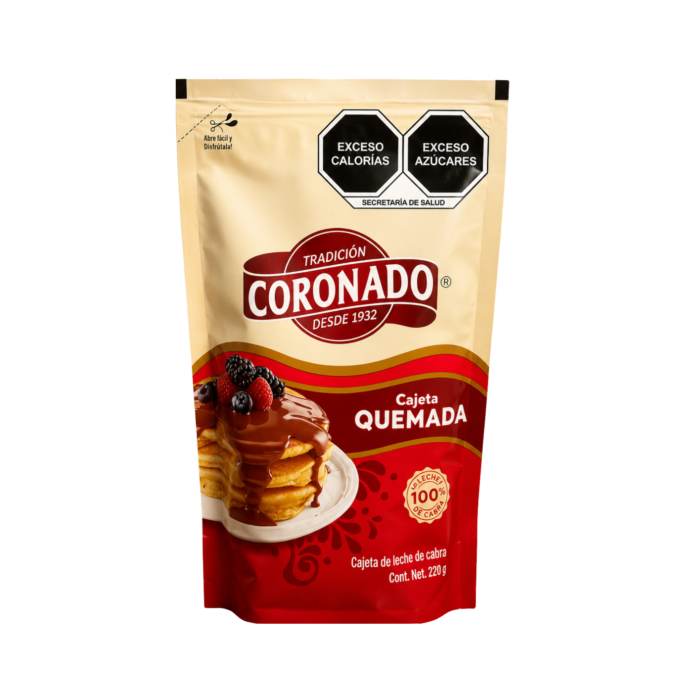 Cajeta Quemada Coronado 220g