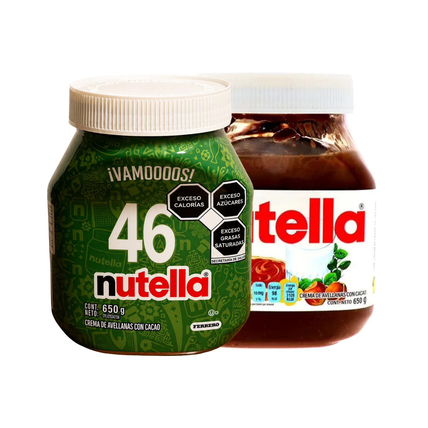Nutella Crema de Avellanas con Cacao 650g - Edición Especial
