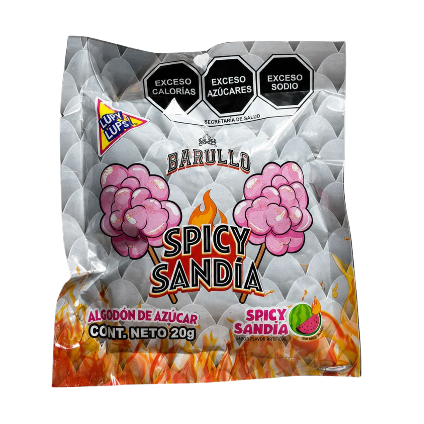 Barullo Spicy Sandía Algodón de Azúcar 20g