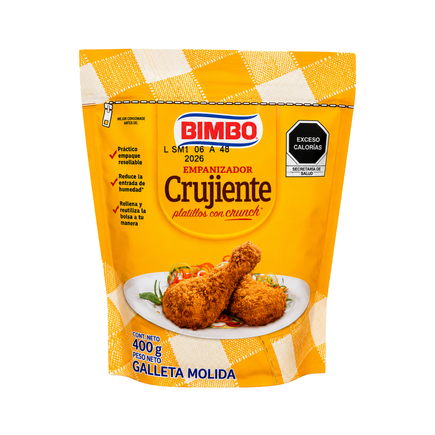 Empanizador Crujiente Bimbo 400g