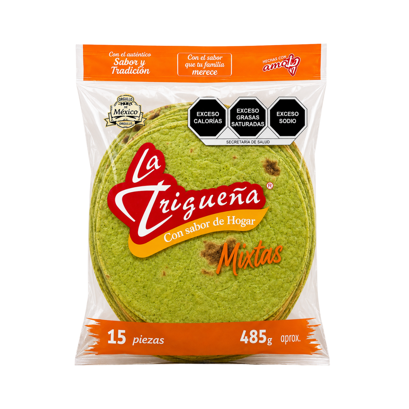 Tortillas de Harina La Trigueña 485g