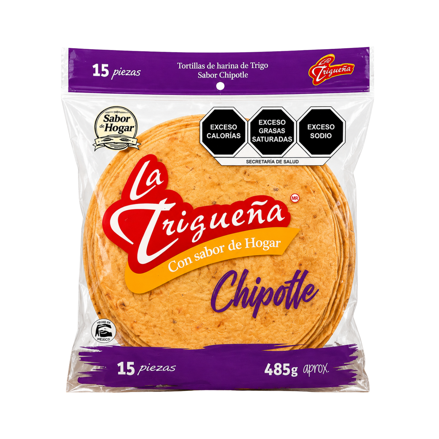 Tortillas de Harina La Trigueña 485g