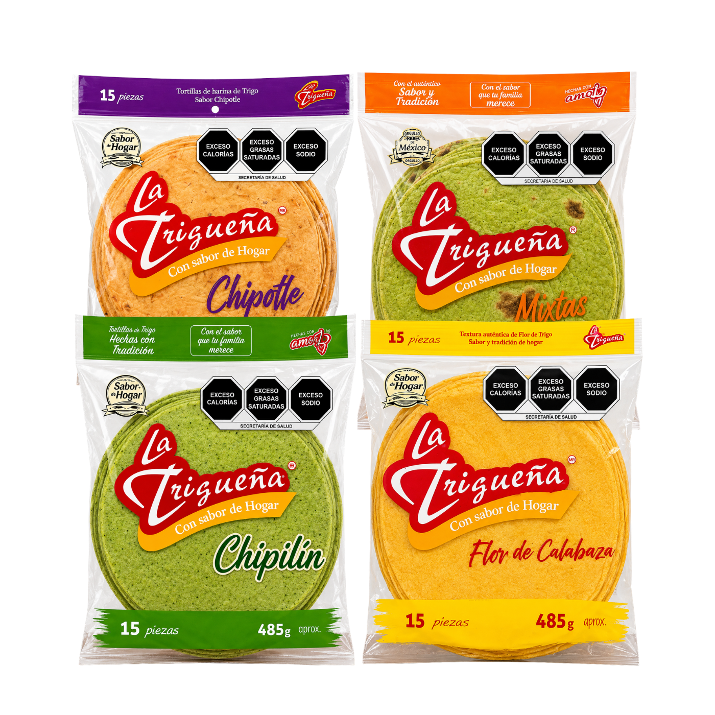 Tortillas de Harina La Trigueña 485g