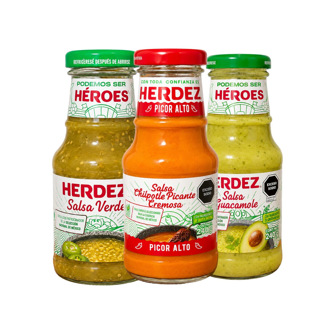 Salsas Herdez 240g