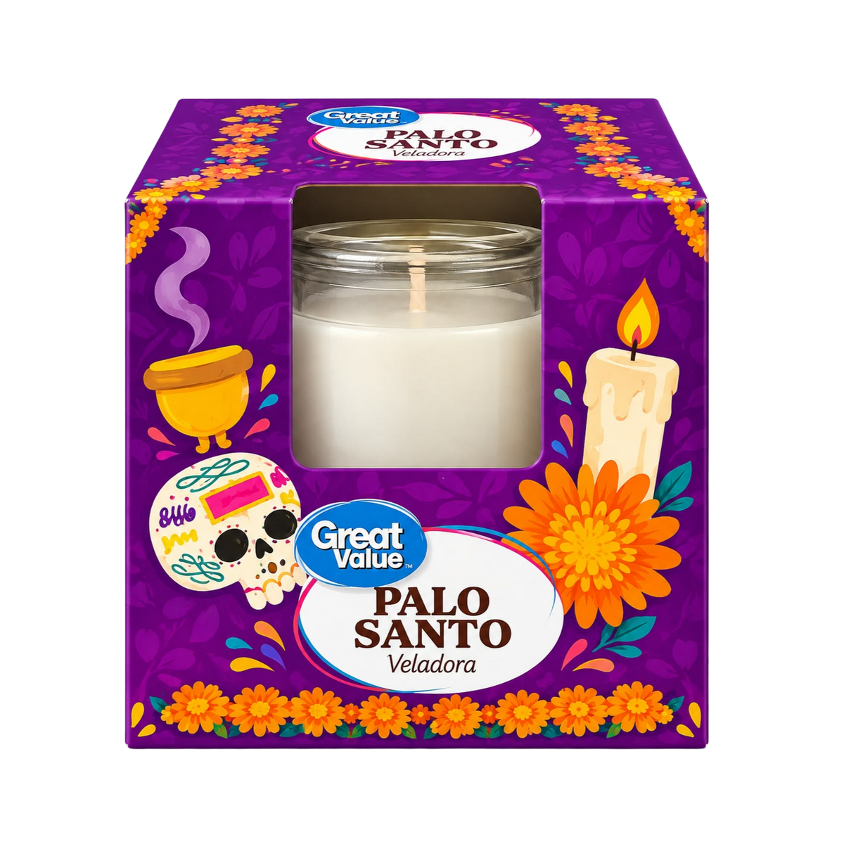 Veladora Dia de Muerto