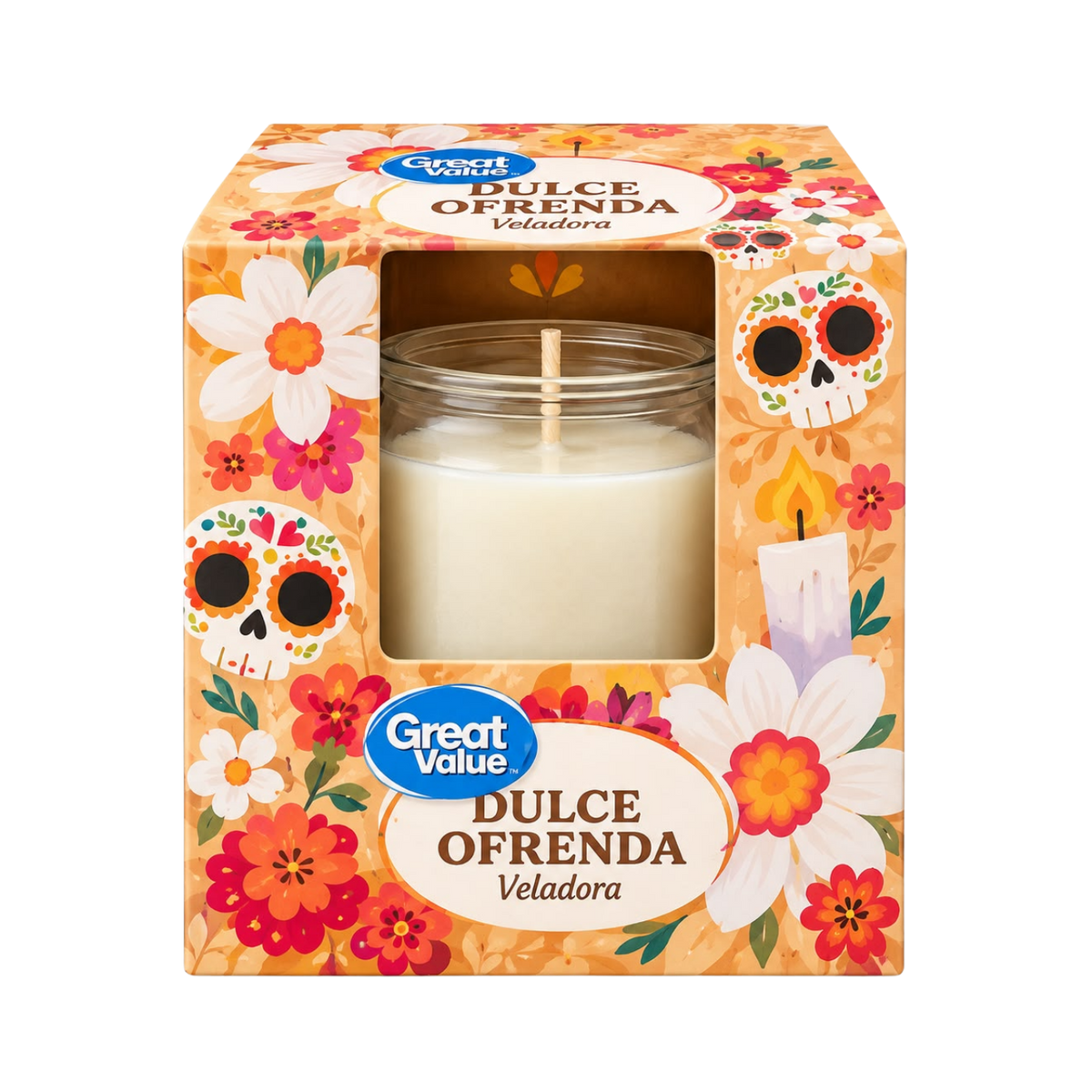 Veladora Dia de Muerto