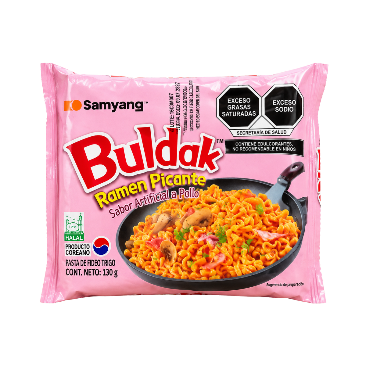 Buldak Ramen Picante Sabor a Pollo