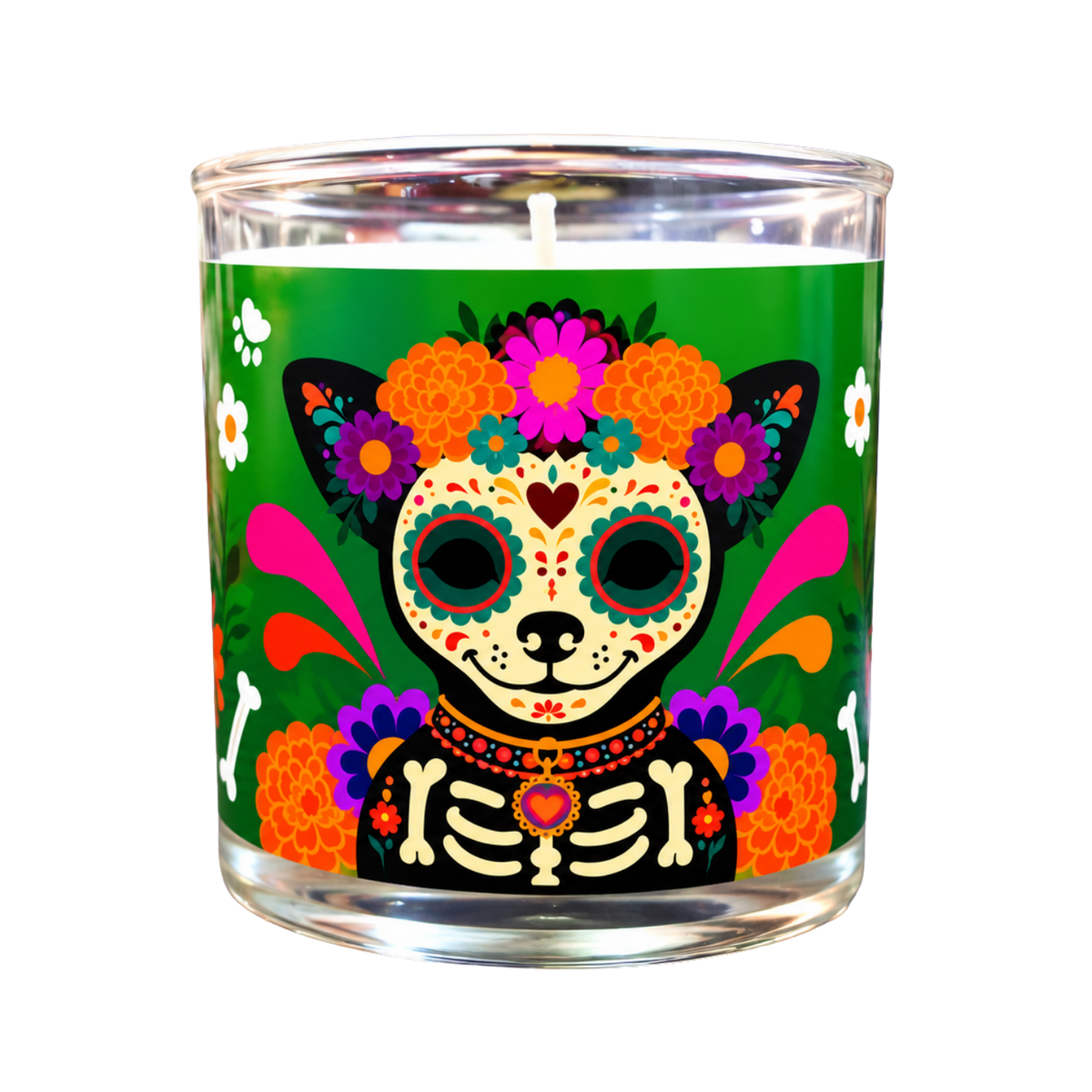 Veladoras Dia de Muerto Personajes
