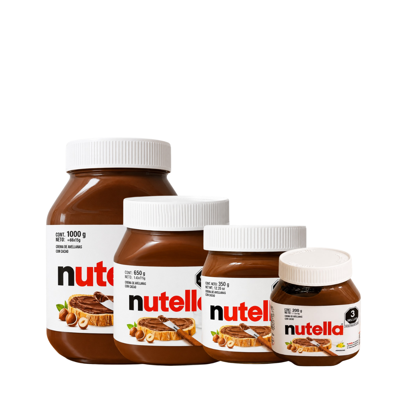 Nutella Crema de Avellanas con Cacao