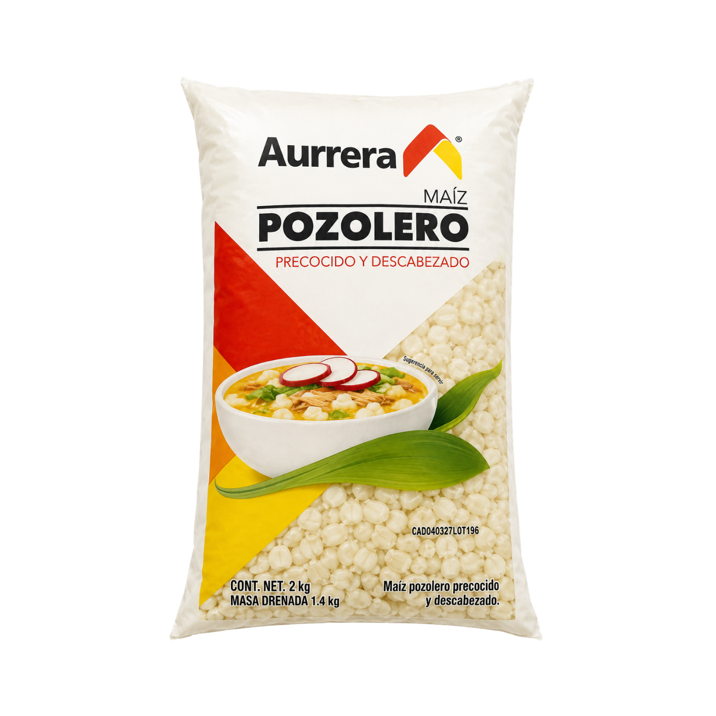 Maíz Pozolero Precocido y Descabezado