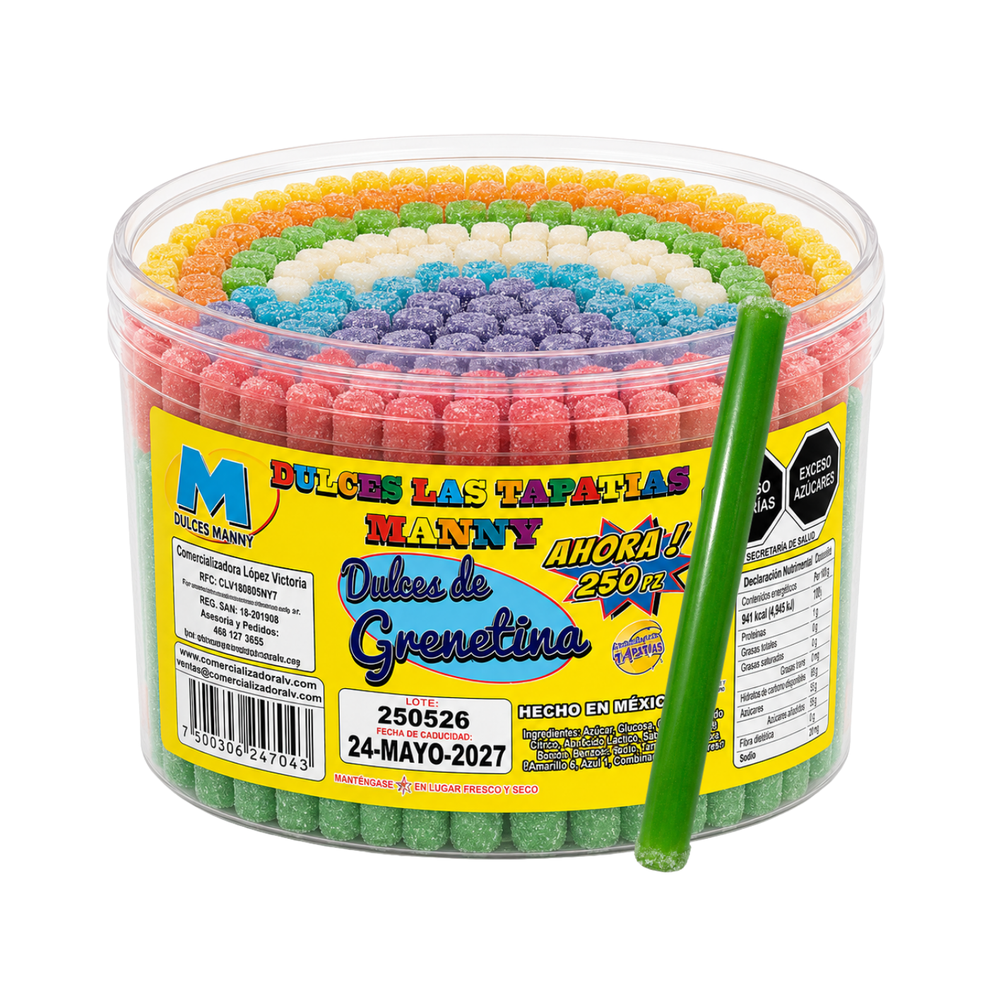 Dulces de Grenetina