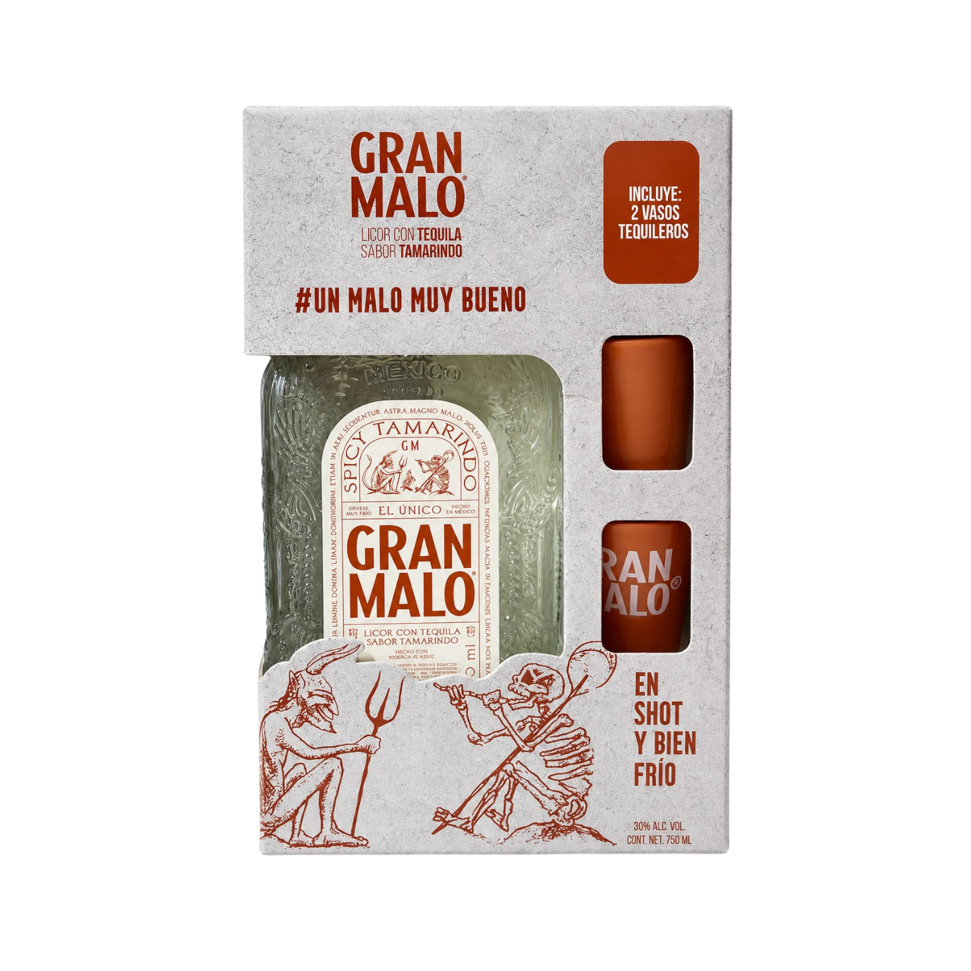 Gran Malo Licor con Tequila Sabor Tamarindo Spicy