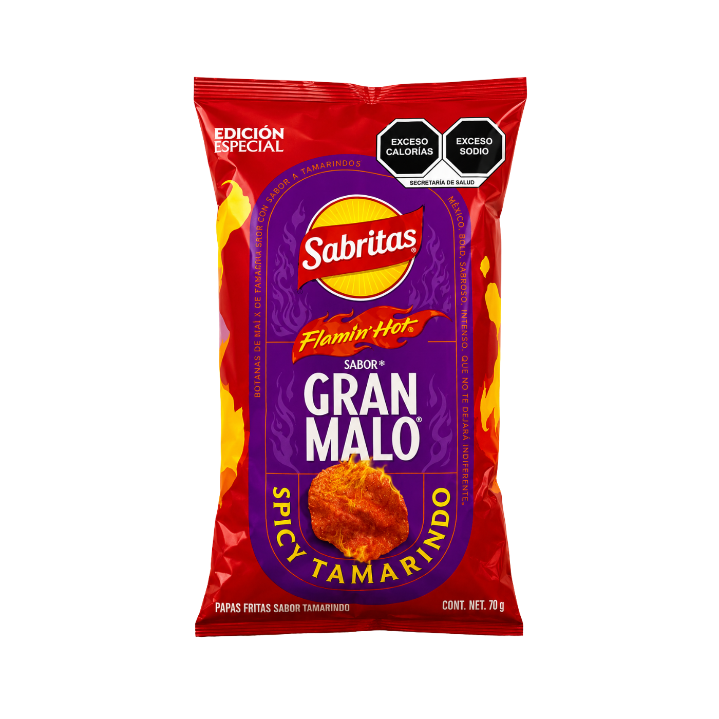 Sabritas Gran Malo Spicy Tamarindo 70g