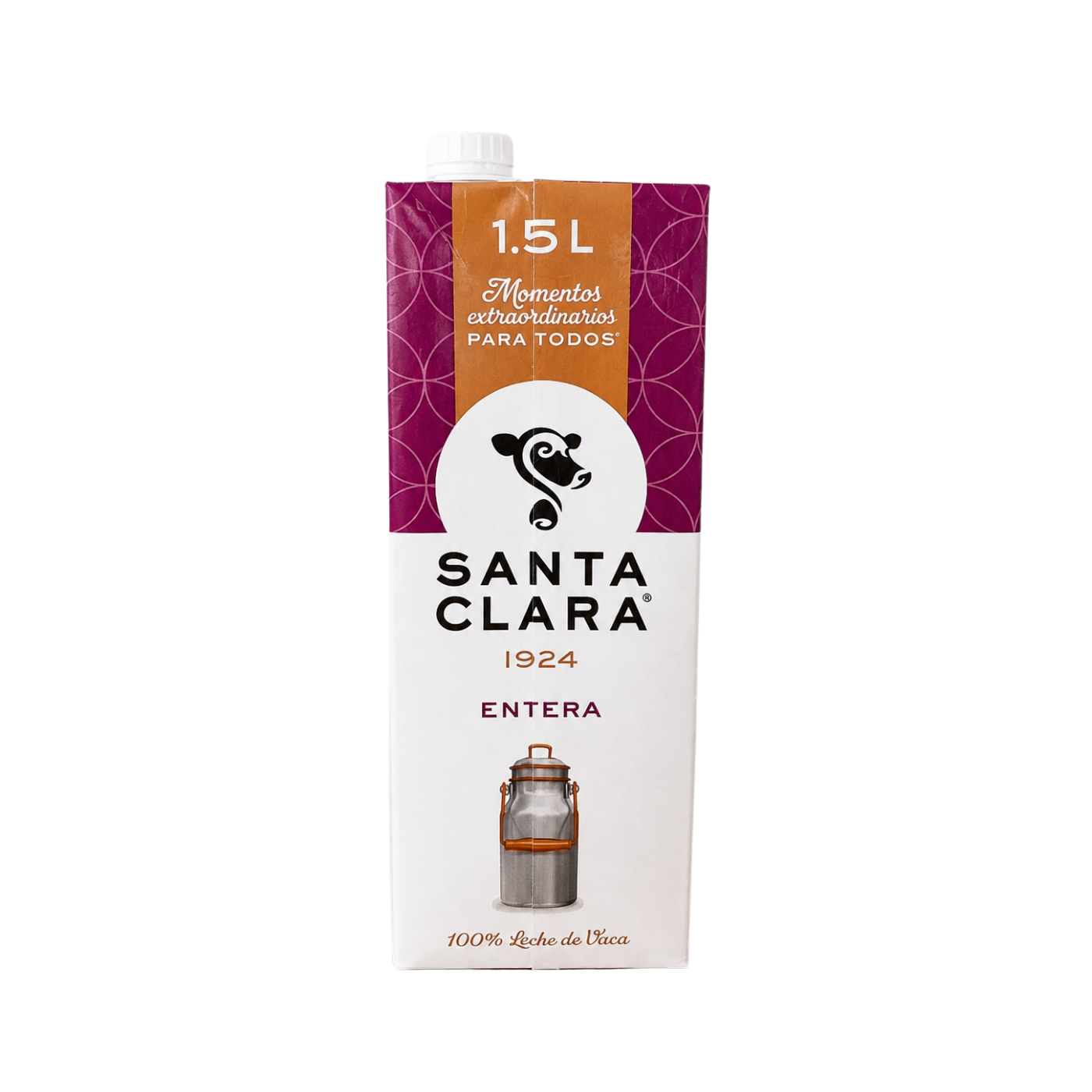 Santa Clara Leche de Vaca Entera 1.5L