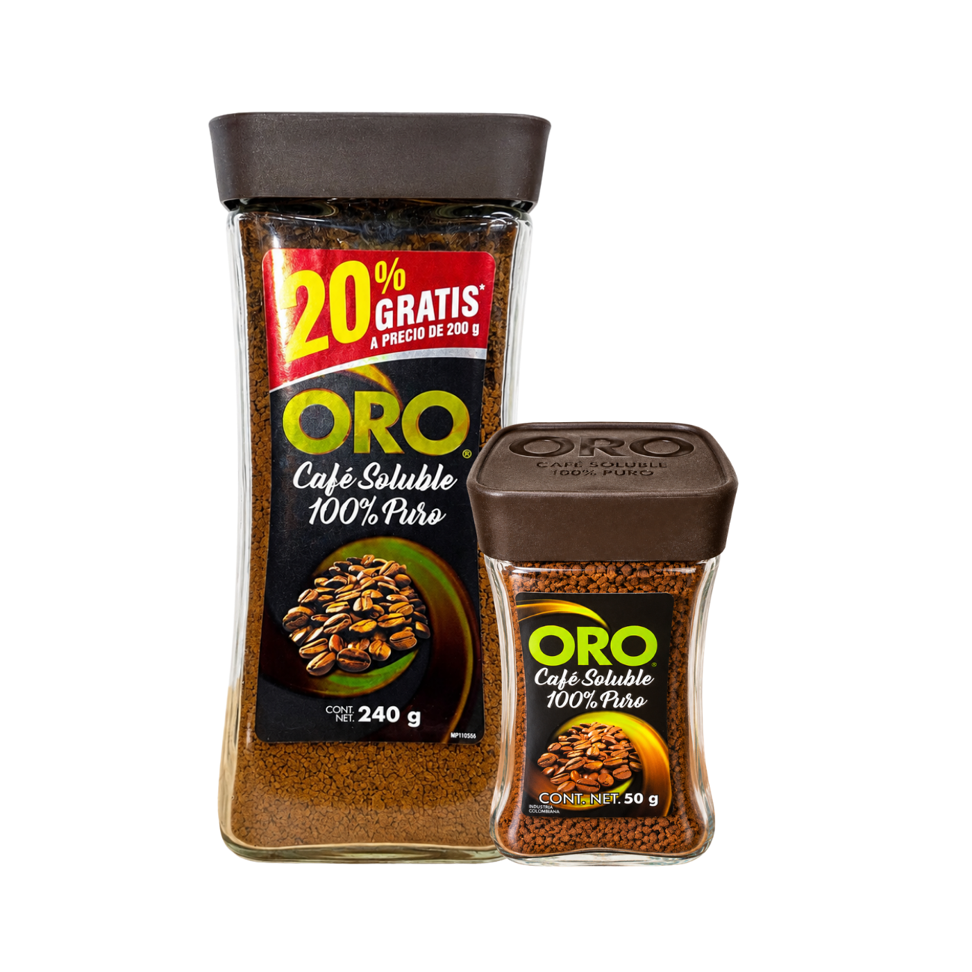 Café Oro Soluble 100% Puro