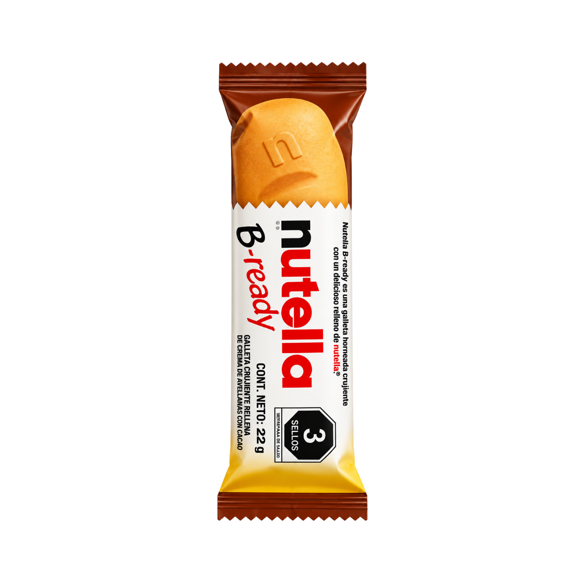 Galleta Crujiente Rellena de Nutella B-ready