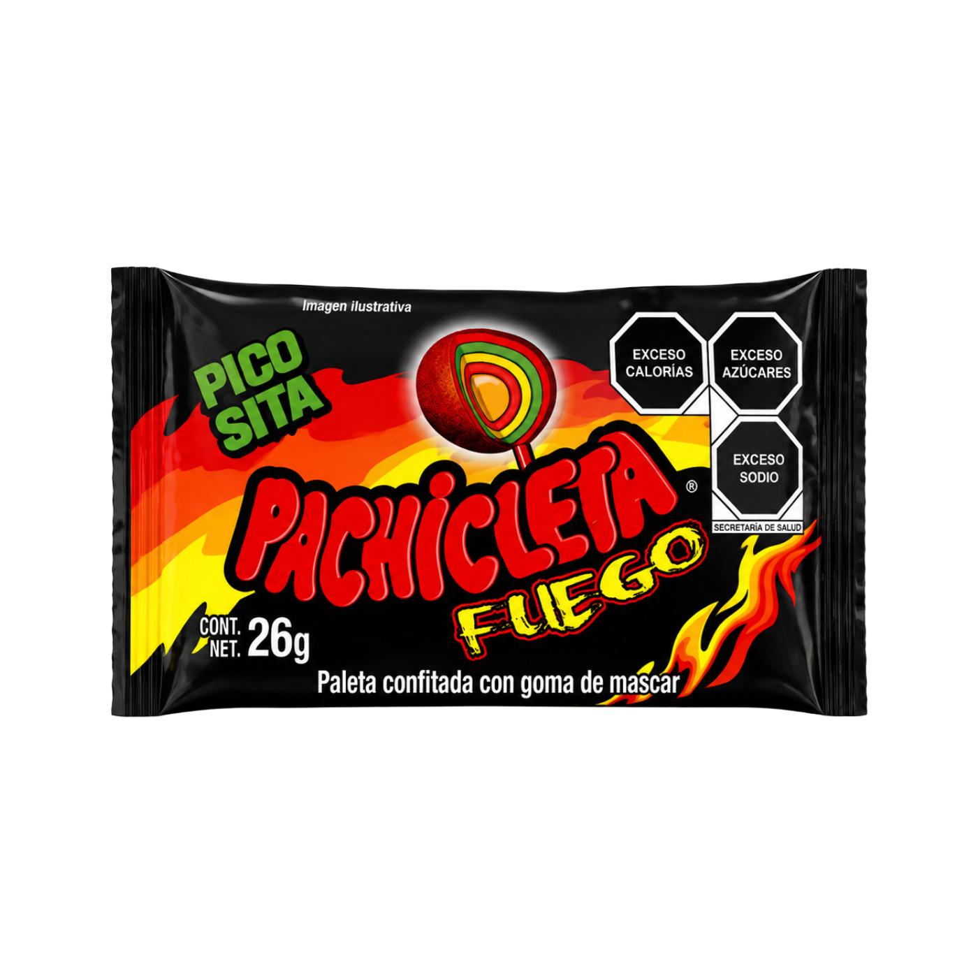 Paleta Pachicleta Fuego