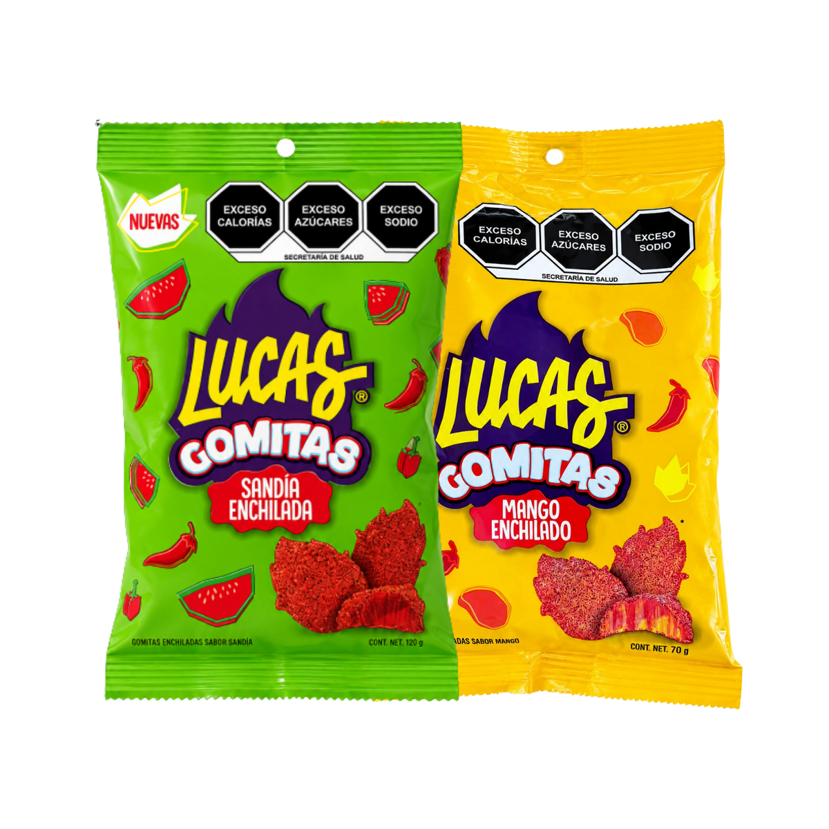Lucas Gomitas Sabor Sandía 130g