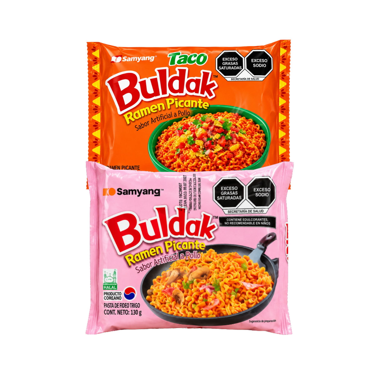 Buldak Ramen Picante Sabor a Pollo