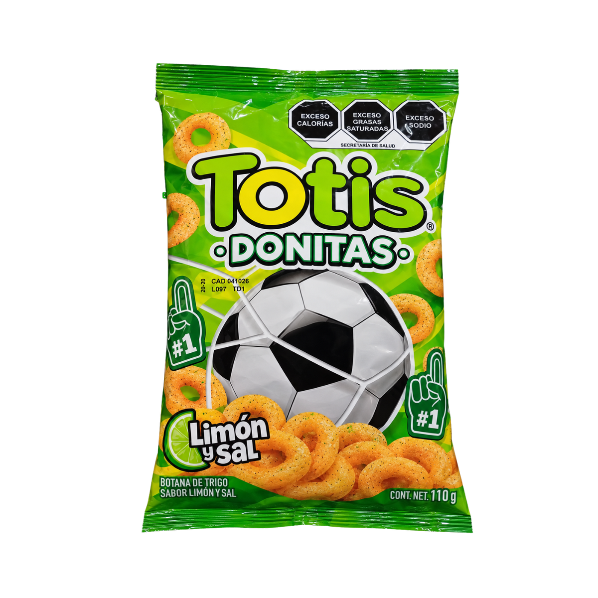 Totis Donitas Limón y Sal