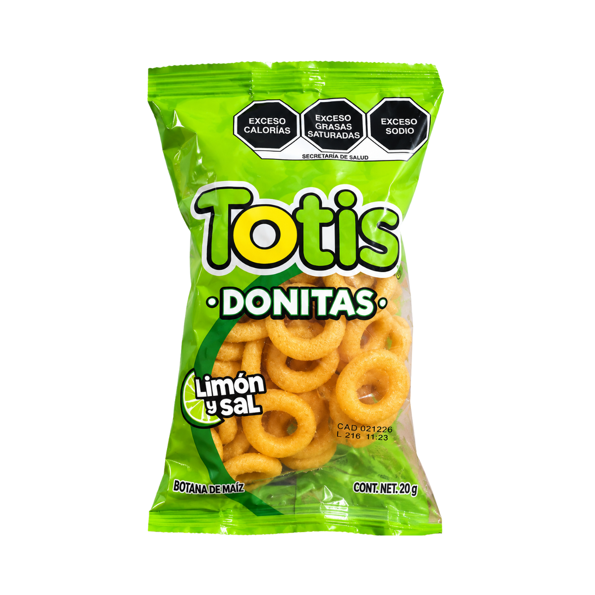 Totis Donitas Limón y Sal