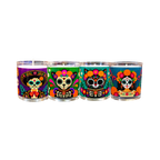 Veladoras Dia de Muerto Personajes