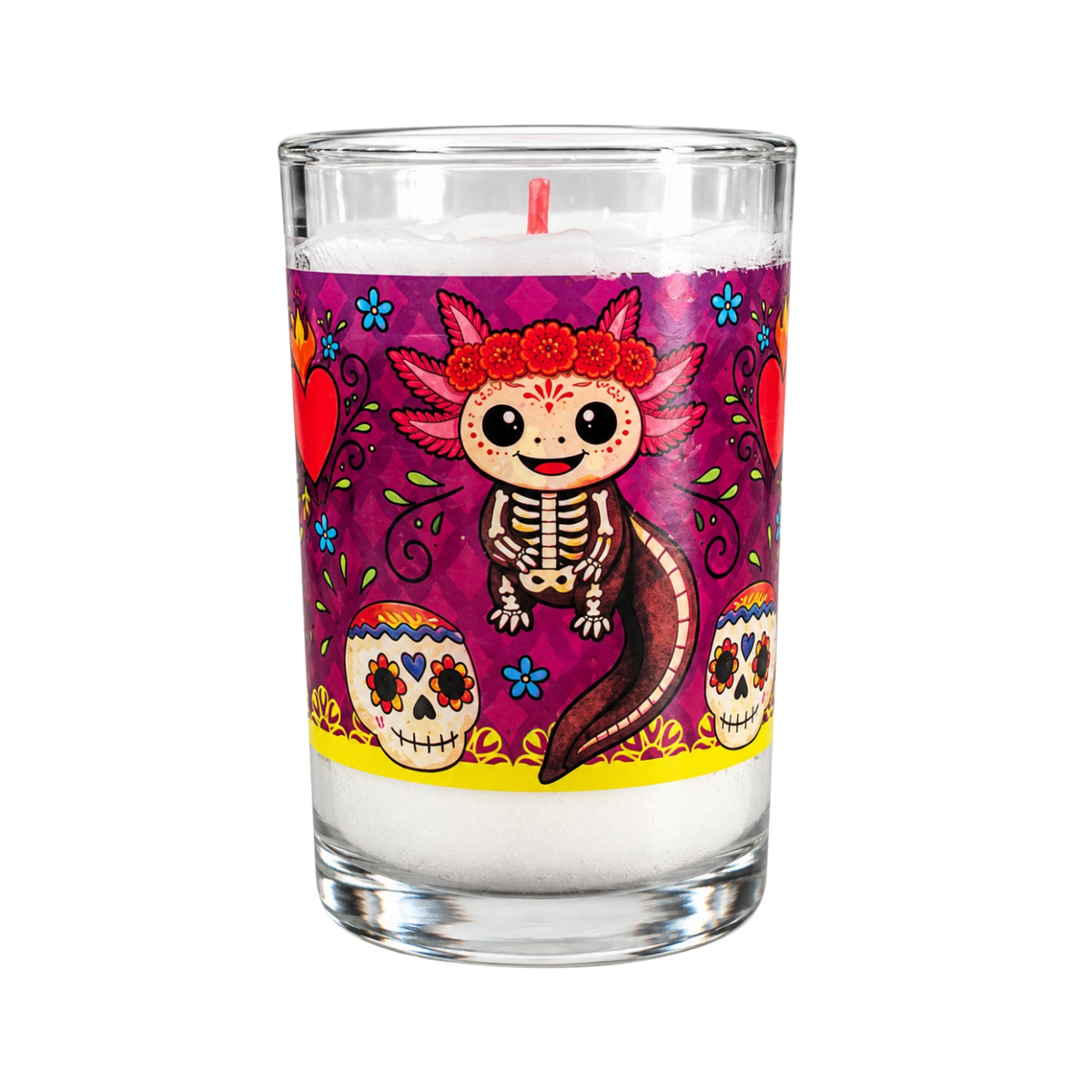 Veladora Día de Muertos Aurrera