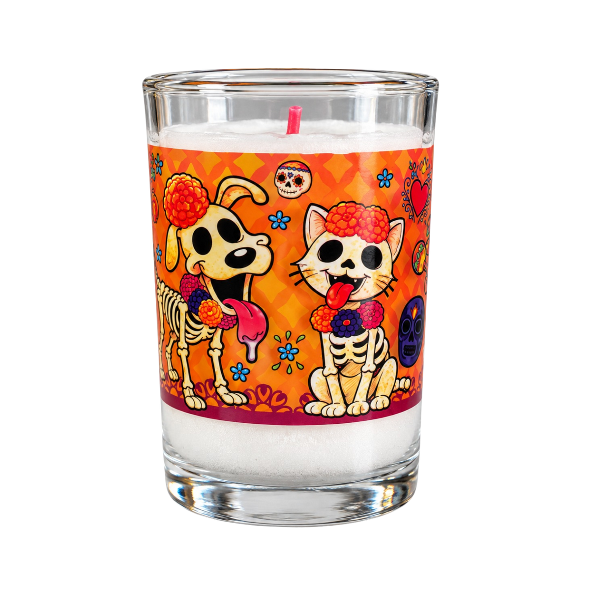 Veladora Día de Muertos Aurrera