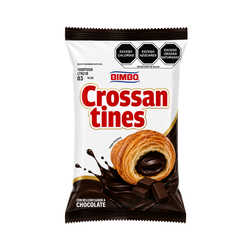 Bimbo Crossantines Relleno de Chocolate