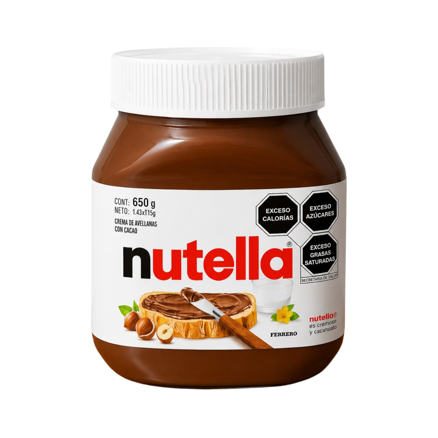 Nutella Crema de Avellanas con Cacao