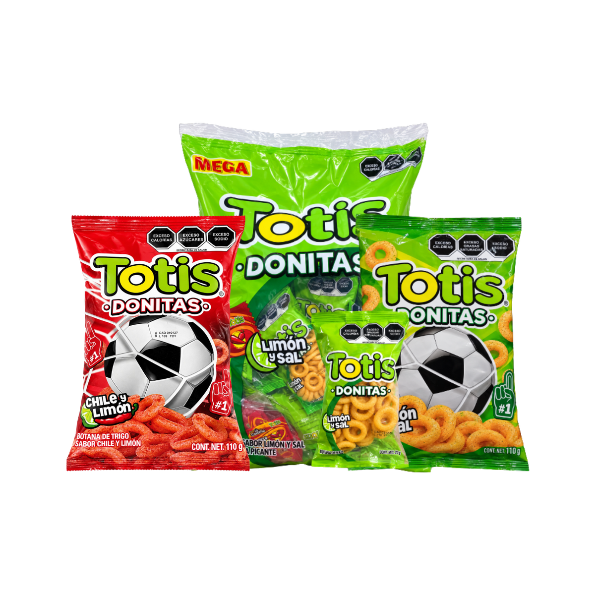 Totis Donitas Limón y Sal