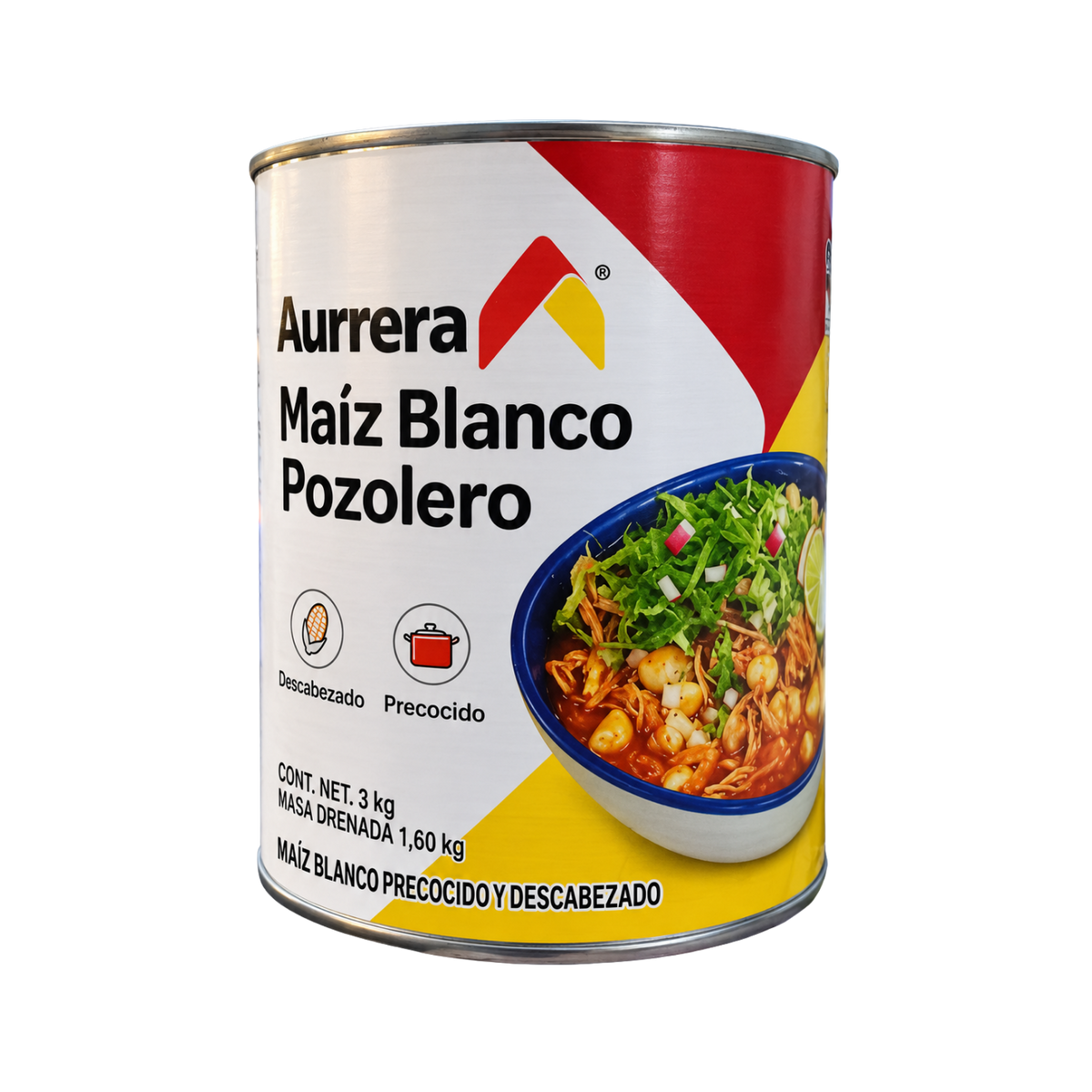 Aurrera Maíz Pozolero Precocido y Descabezado