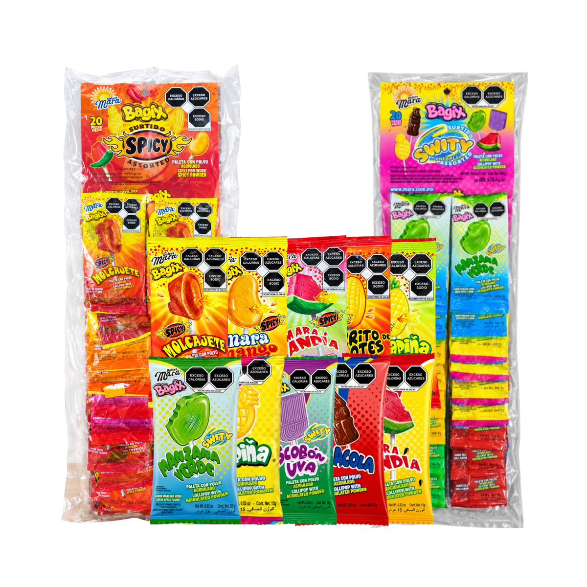 Bagix Paleta con Polvo