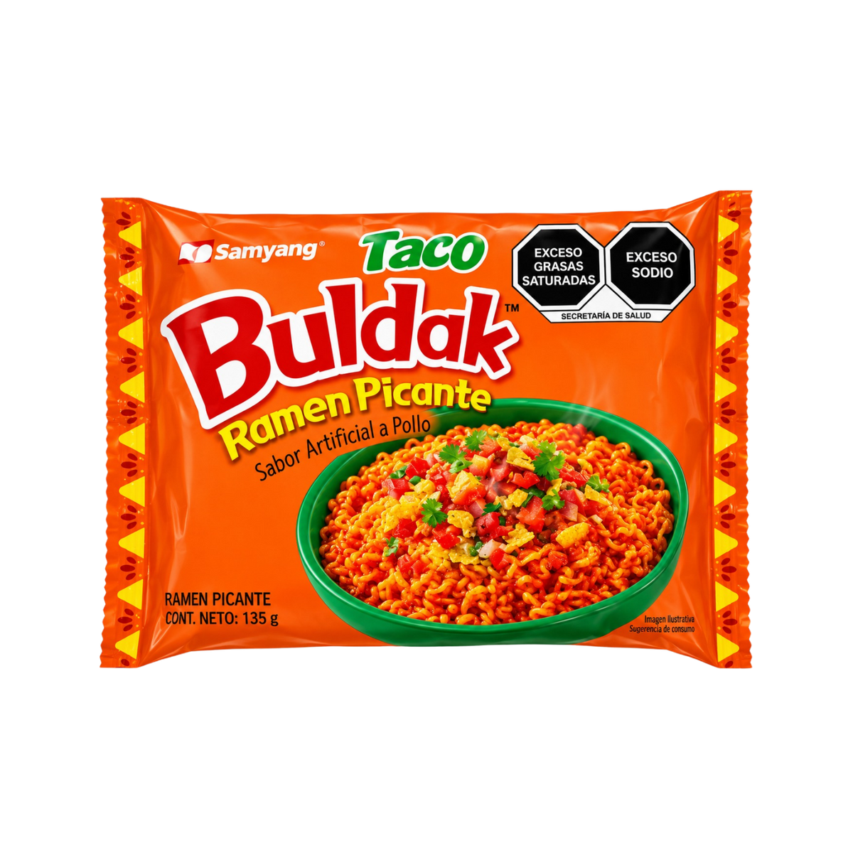 Buldak Ramen Picante Sabor a Pollo